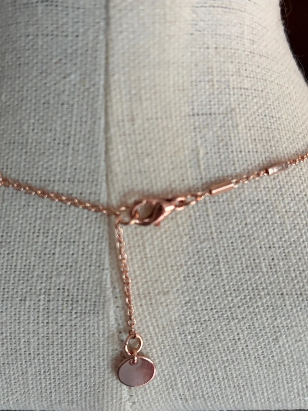 Pura Vida Rose Gold Necklace and Bracelet Set - Picture 7 of 8